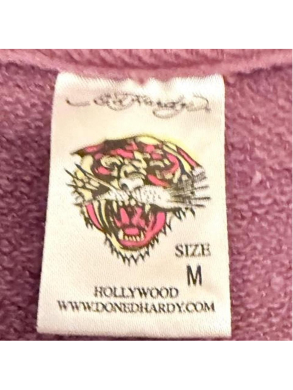 Ed Hardy Vintage original brown zip up hoodie from 2000s #tattoo #edhardy#y2k#v - Picture 6 of 6